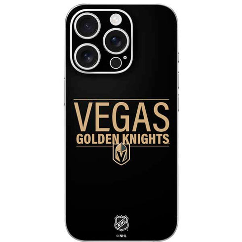 NHL Vegas Golden Knights Lineup iPhone 16 Pro Skin